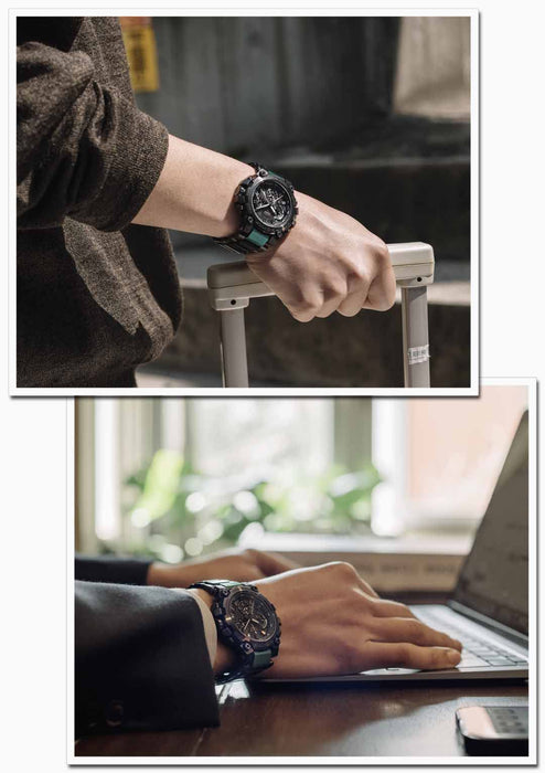 Casio G-Shock Solar Men's Watch MTG-B3000BD-1A2JF Black with Bluetooth Radio Genuine Domestic- Japan Figure Store - #1 Bring To You The Best Japanese Goods