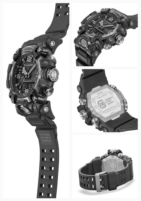 Casio G-Shock Mudmaster Men's Black Watch Radio Solar GWG-2000-1A1JF Genuine Domestic Product- Japan Figure Store - #1 Bring To You The Best Japanese Goods