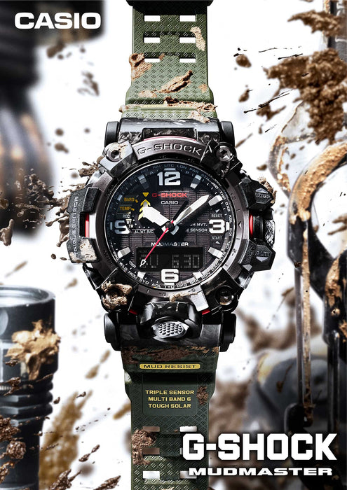 Casio G-Shock Mudmaster Men's Black Watch Radio Solar GWG-2000-1A1JF Genuine Domestic Product- Japan Figure Store - #1 Bring To You The Best Japanese Goods