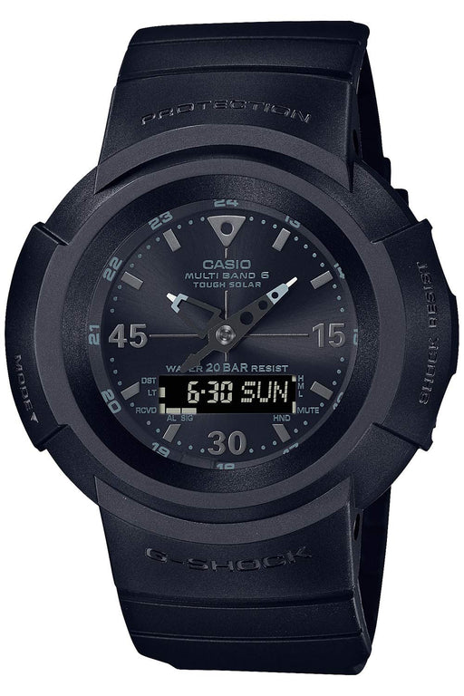 Casio G-Shock Men's Black Watch AWG-M520BB-1AJF Radio Solar Domestic Genuine- Japan Figure Store - #1 Bring To You The Best Japanese Goods