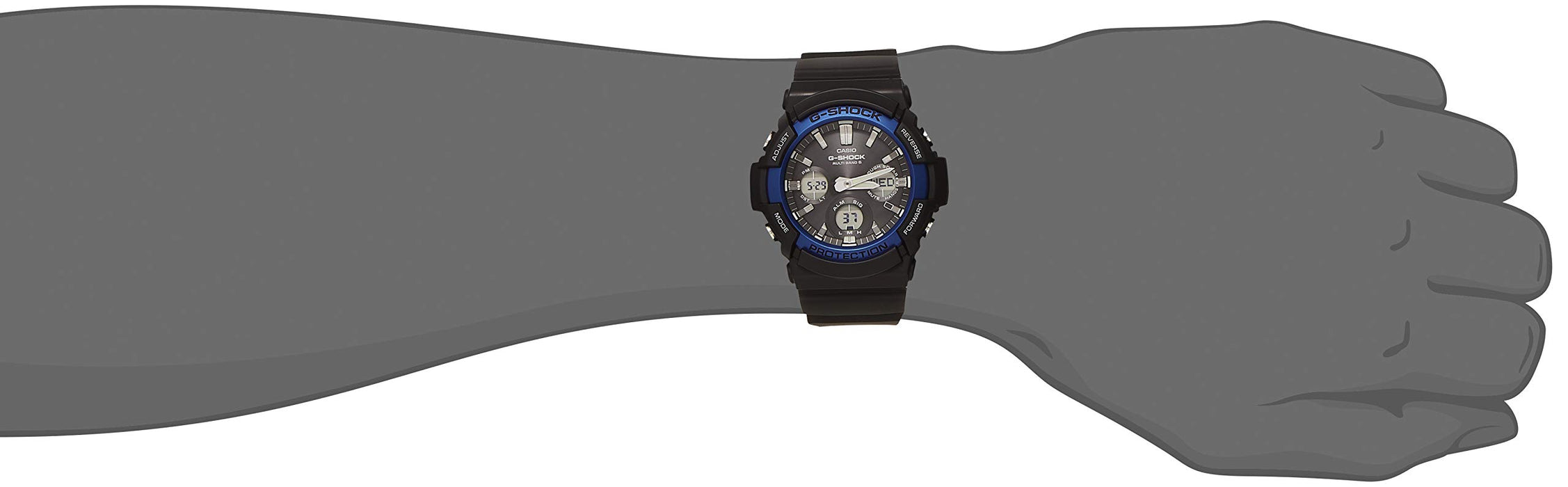 G-Shock Men's Black Watch GAW-100B-1A2JF by Casio Genuine Domestic Product Radio Solar- Japan Figure Store - #1 Bring To You The Best Japanese Goods