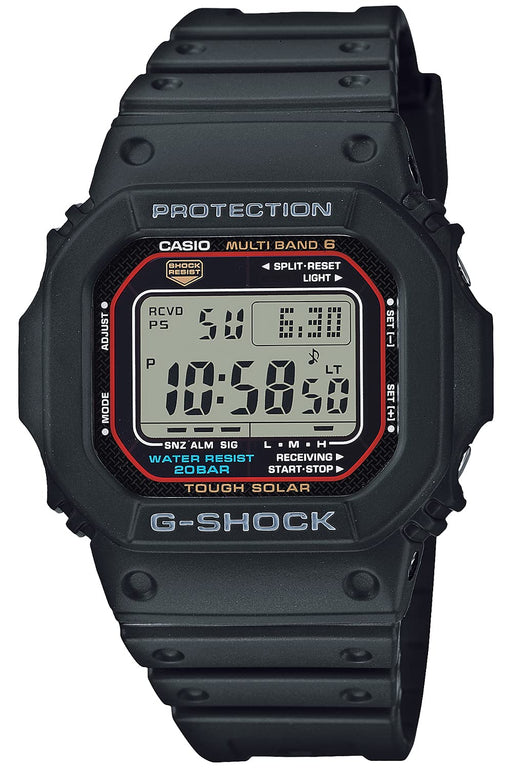 Casio G-Shock Men's Black Watch GW-M5610U-1JF Radio Solar Super Illuminator LED Light- Japan Figure Store - #1 Bring To You The Best Japanese Goods