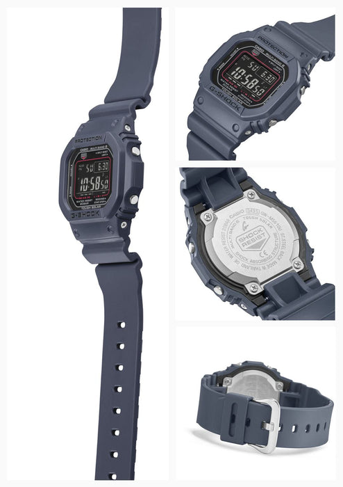 Casio G-Shock Men's Blue Radio Solar Watch with Super Illuminator GW-M5610U-2JF- Japan Figure Store - #1 Bring To You The Best Japanese Goods