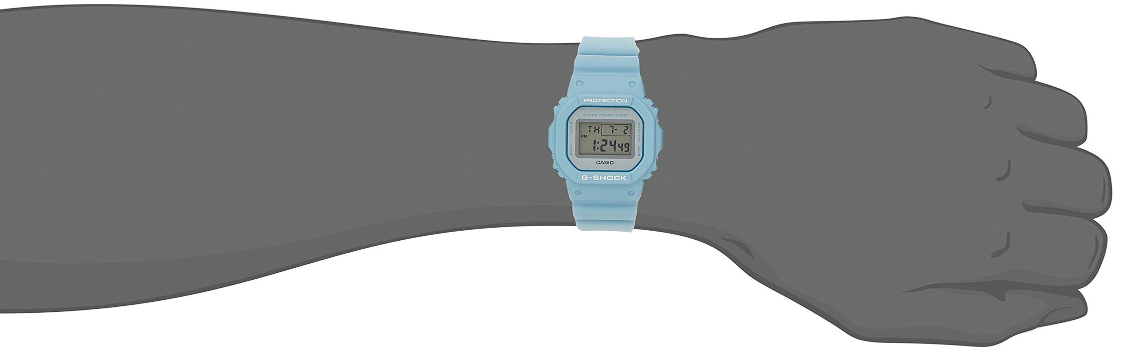 Casio G-Shock Men's Watch DW-5600SC-2JF Blue Domestic Genuine Product Spring Collar- Japan Figure Store - #1 Bring To You The Best Japanese Goods