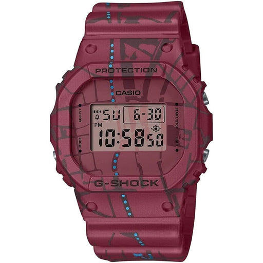 Casio G-Shock Men's Red Watch of Treasure Hunt Series DW-5600SBY-4JR Authentic Domestic Product- Japan Figure Store - #1 Bring To You The Best Japanese Goods