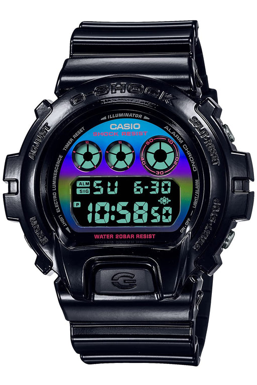 Casio G-Shock Virtual Rainbow DW-6900RGB-1JF Men's Black Watch - Authentic Domestic Series- Japan Figure Store - #1 Bring To You The Best Japanese Goods