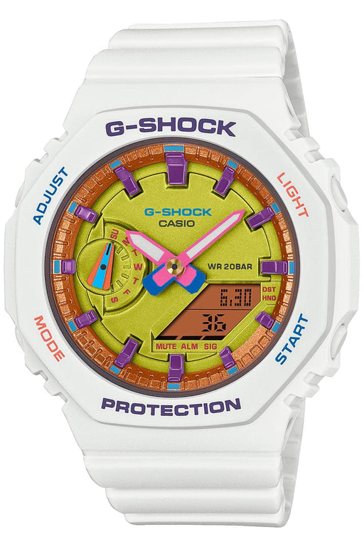 Casio G-Shock Mid-Size Women's White Watch Model Gma-S2100Bs-7Ajf Domestic Genuine- Japan Figure Store - #1 Bring To You The Best Japanese Goods