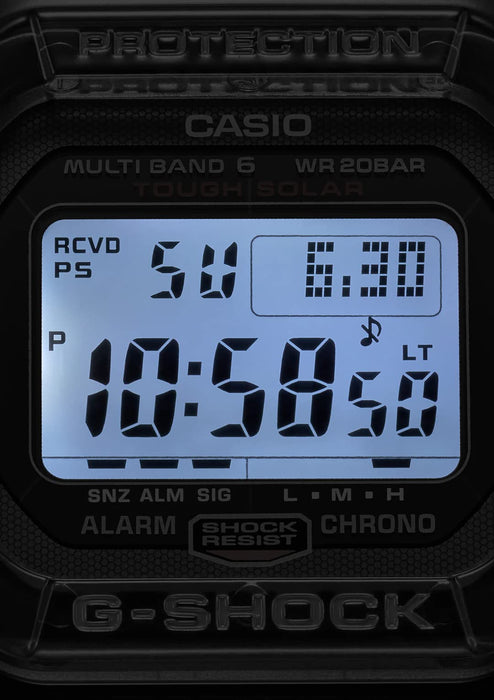 Casio G-Shock Men's Watch GW-S5600U-1JF in Sleek Black Design- Japan Figure Store - #1 Bring To You The Best Japanese Goods