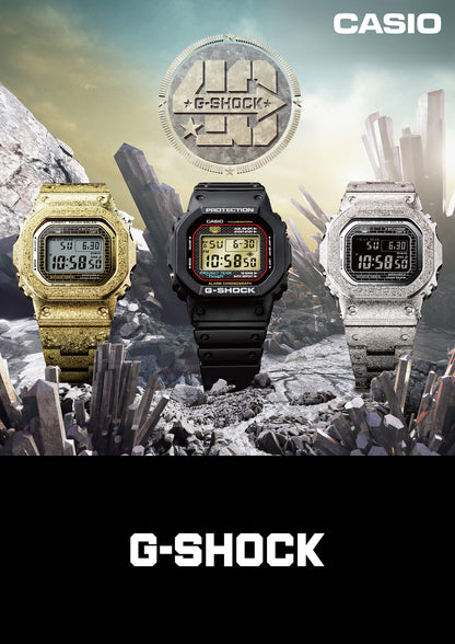 Casio G-Shock Gold Men's Watch 40th Anniversary Full Metal Bluetooth Solar GMW-B5000Pg-9Jr- Japan Figure Store - #1 Bring To You The Best Japanese Goods