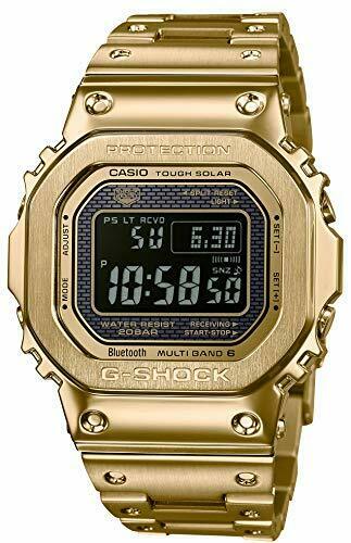 Casio G-shock Watch Gmw-b5000gd-9jf Connected Radio Solar Gold- Japan Figure Store - #1 Bring To You The Best Japanese Goods