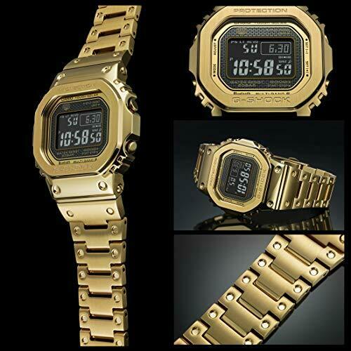 Casio G-shock Watch Gmw-b5000gd-9jf Connected Radio Solar Gold- Japan Figure Store - #1 Bring To You The Best Japanese Goods