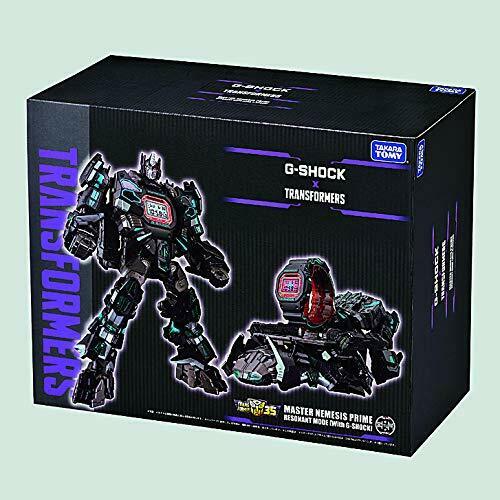 Casio G-shock X Transformers Dw-5600tf19-set Master Nemesis Prime Japan Limited- Japan Figure Store - #1 Bring To You The Best Japanese Goods