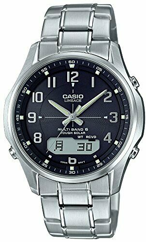Casio Lineage Lcw-m100de-1a3jf Tough Solar Men's Watch Atomic Radio - Japan Figure