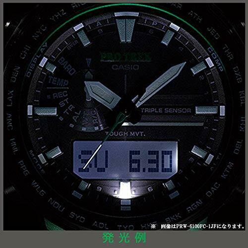 Casio Protrek Prw-6100y-1jf Triple Sensor Ver.3 Men's Watch In Box- Japan Figure Store - #1 Bring To You The Best Japanese Goods
