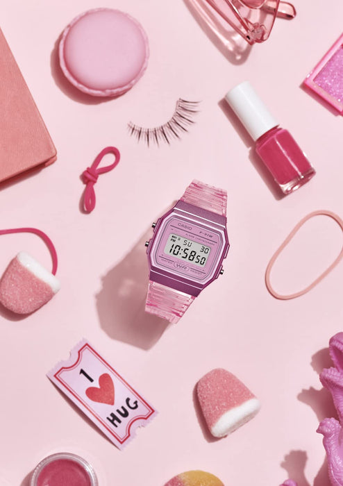 Casio F-91Ws-4Jh Pink Collection Domestic Genuine- Japan Figure Store - #1 Bring To You The Best Japanese Goods