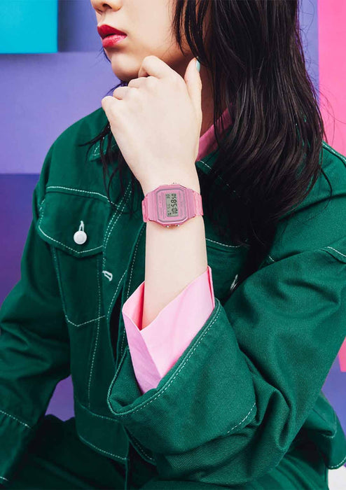 Casio F-91Ws-4Jh Pink Collection Domestic Genuine- Japan Figure Store - #1 Bring To You The Best Japanese Goods