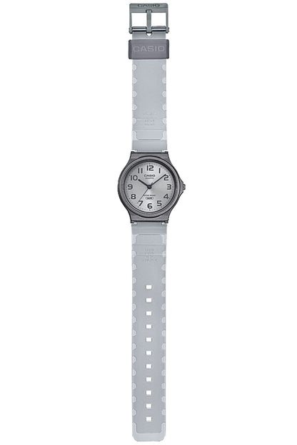Casio MQ-24S-8BJF Unisex Watch Clear Gray- Japan Figure Store - #1 Bring To You The Best Japanese Goods