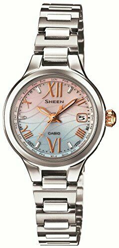 Casio Watch Sheen Voyage Series Radio Waves Corresponding Solar Shw-1700d-7ajf - Japan Figure