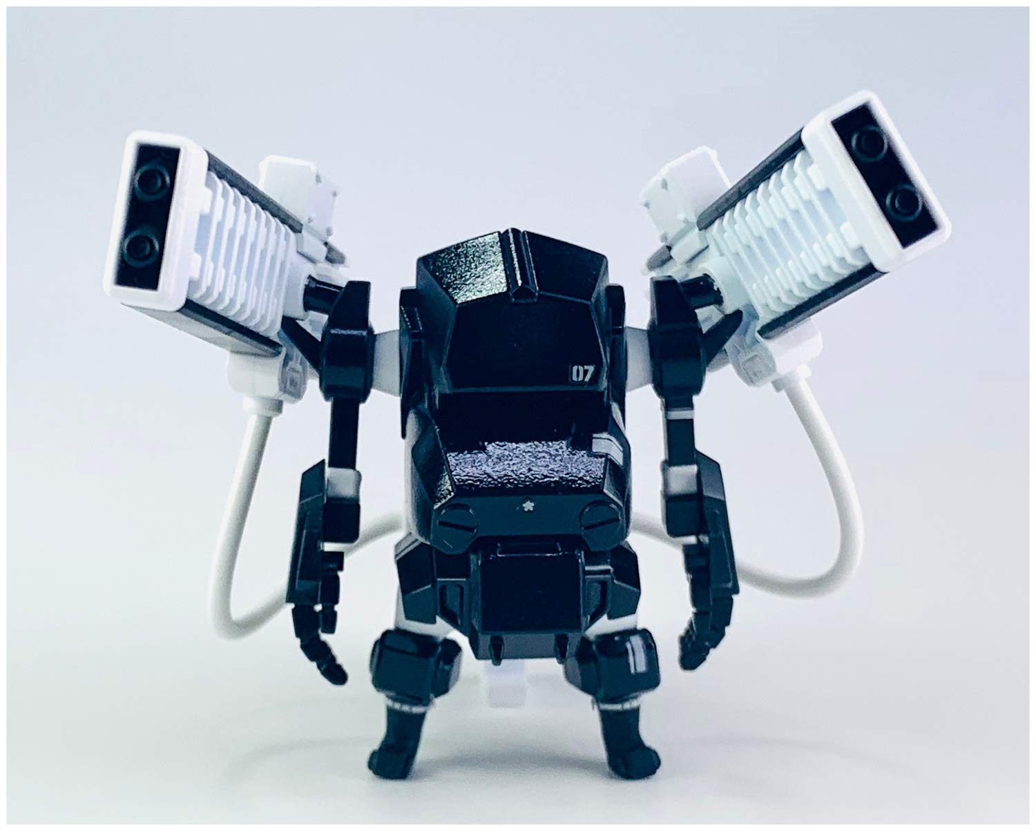 CAVICO Choipla 1/72 Jgsdf Type07 Ll Rail Gun 'Nacchin' Shadow Black Plastic Model- Japan Figure Store - #1 Bring To You The Best Japanese Goods