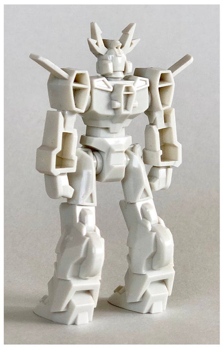 Cavico Models Mini Xine White Color Japanese 3D Robots Non-Scale Figure Toys- Japan Figure Store - #1 Bring To You The Best Japanese Goods