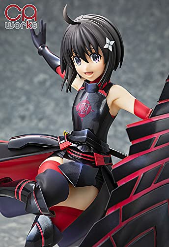 Caworks I Don&T Want To Get Hurt, So I&D Like To Maximize My Defensive Power. Maple Black Rose Armor Ver. 1/7 Scale Abs Pvc Painted Complete Figure K11192- Japan Figure Store - #1 Bring To You The Best Japanese Goods