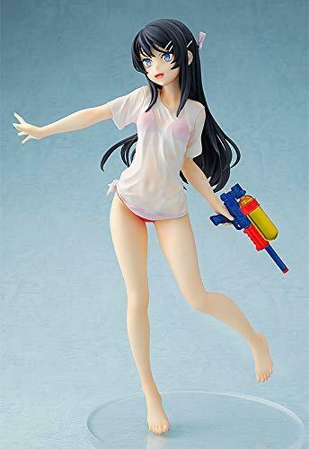 Chara-ani Seishun Buta Yaro Mai Sakurajima: Water Gun Date Ver. 1/7 Scale Figure- Japan Figure Store - #1 Bring To You The Best Japanese Goods