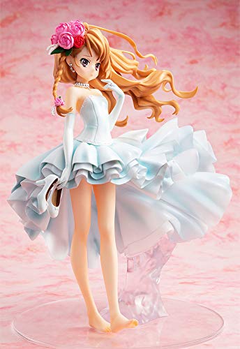 Chara-Ani Toradora! Taiga Aisaka Wedding Dress Ver. 1/7 Scale Abs Pvc Pre-Painted Complete Figure- Japan Figure Store - #1 Bring To You The Best Japanese Goods