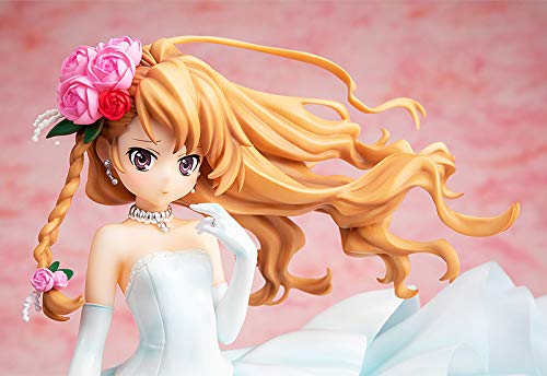 Chara-Ani Toradora! Taiga Aisaka Wedding Dress Ver. 1/7 Scale Abs Pvc Pre-Painted Complete Figure- Japan Figure Store - #1 Bring To You The Best Japanese Goods