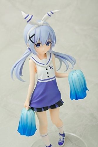 Chara-ani Is The Order A Rabbit?? Chino Cheerleader Ver. 1/7 Scale Figure- Japan Figure Store - #1 Bring To You The Best Japanese Goods