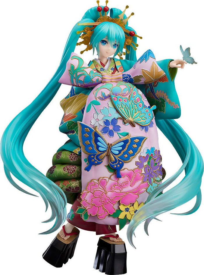 Good Smile Company 1/7 Scale Hatsune Miku Super Kabuki Kagai Shigo Kagami Figure Japan- Japan Figure Store - #1 Bring To You The Best Japanese Goods