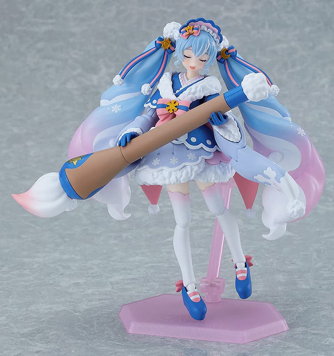 Max Factory Hatsune Miku Vocal Series 01 Selene Winter Version Figma Action Figure- Japan Figure Store - #1 Bring To You The Best Japanese Goods
