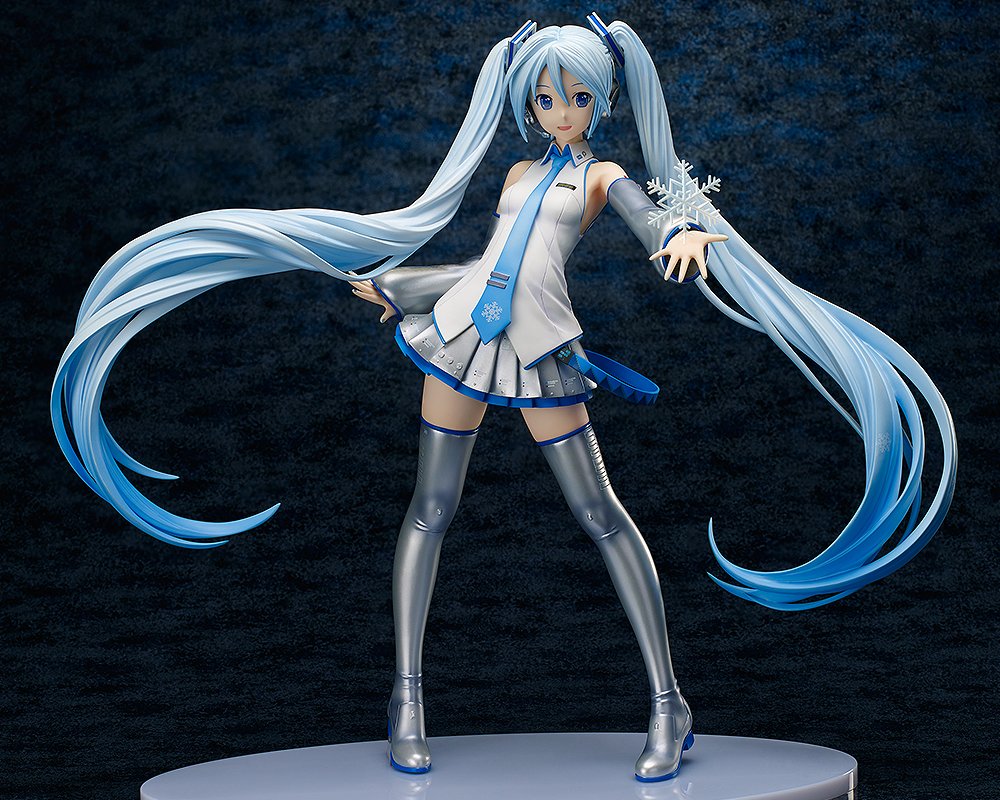 Freeing Character Vocal Series 01 Hatsune Miku Snow Miku 1/4 Scale Figure- Japan Figure Store - #1 Bring To You The Best Japanese Goods