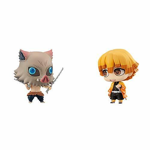 Chimi Mega Buddy Kimetsu No Yaiba Zenitsu Agatsuma & Inosuke Hashibira Set- Japan Figure Store - #1 Bring To You The Best Japanese Goods