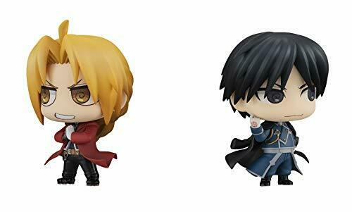 Chimi Mega Buddy Series! Fullmetal Alchemist Edward Elric & Roy Mustang Set- Japan Figure Store - #1 Bring To You The Best Japanese Goods