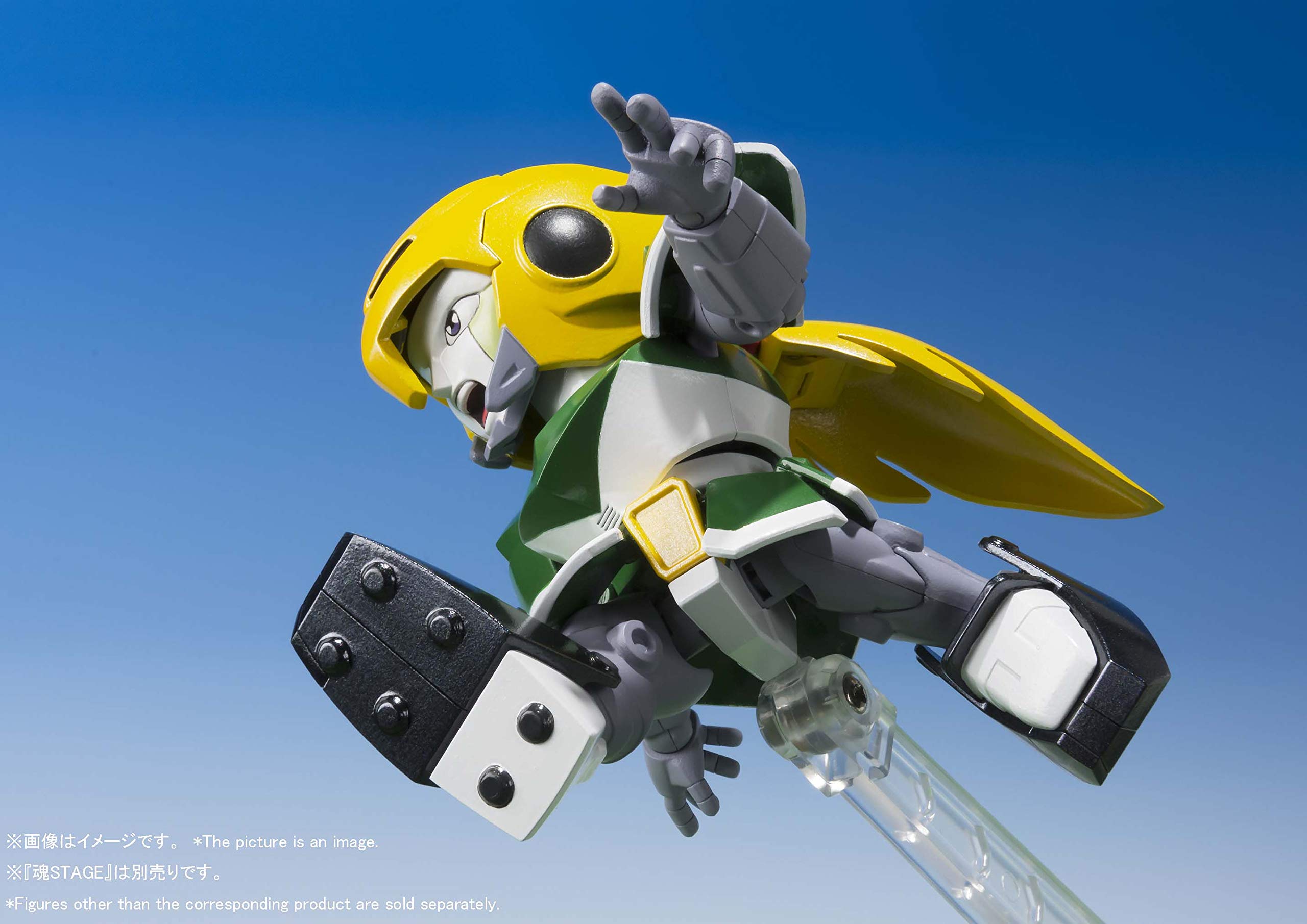 BANDAI Chogokin Iron Leaguer Mach Windy & Gold Foot Figure- Japan Figure Store - #1 Bring To You The Best Japanese Goods