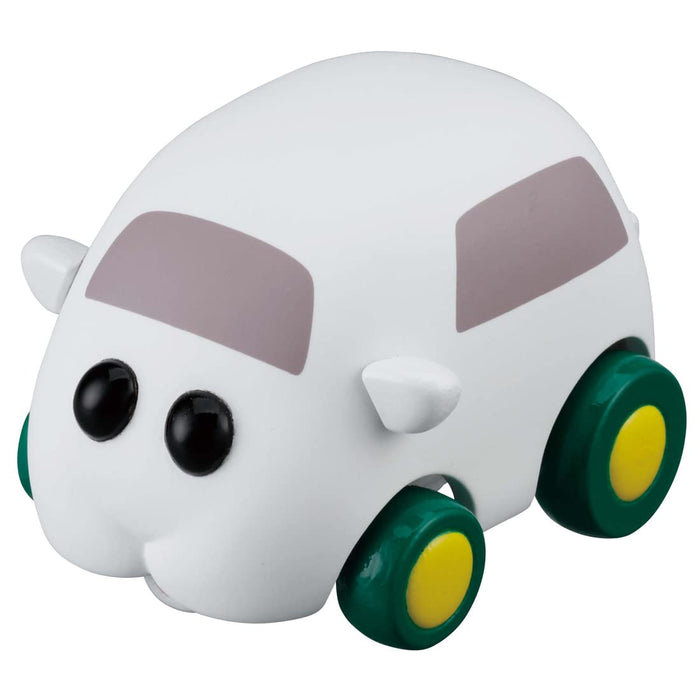 Takara Tomy Choro Q Pull-Back Mini-Car: Pui Pui Molcar 02 Shiromo - Toys Made In Japan- Japan Figure Store - #1 Bring To You The Best Japanese Goods