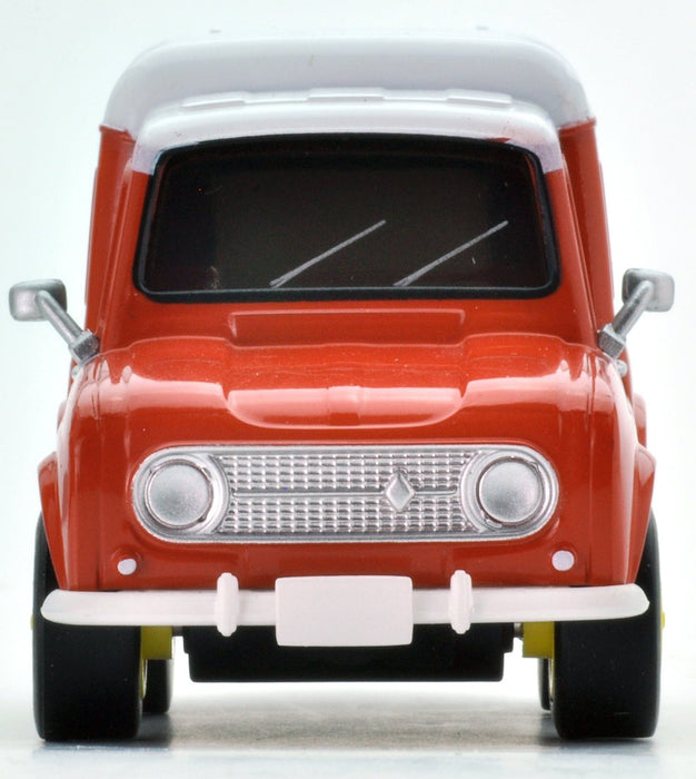 TOMYTEC Z-45B Choro Q Zero Renault 4 Fourgonette Service Car Orange- Japan Figure Store - #1 Bring To You The Best Japanese Goods
