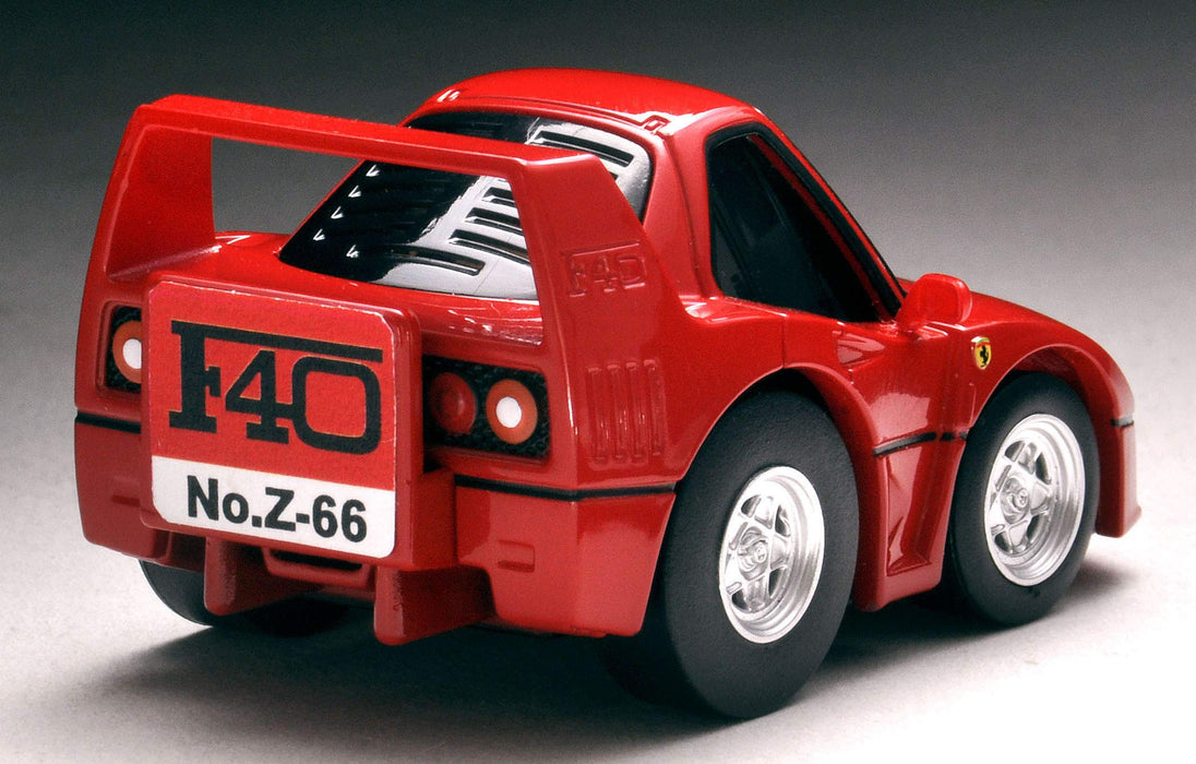 TOMYTEC Z-66A Choro Q Zero Ferrari F40 Red- Japan Figure Store - #1 Bring To You The Best Japanese Goods