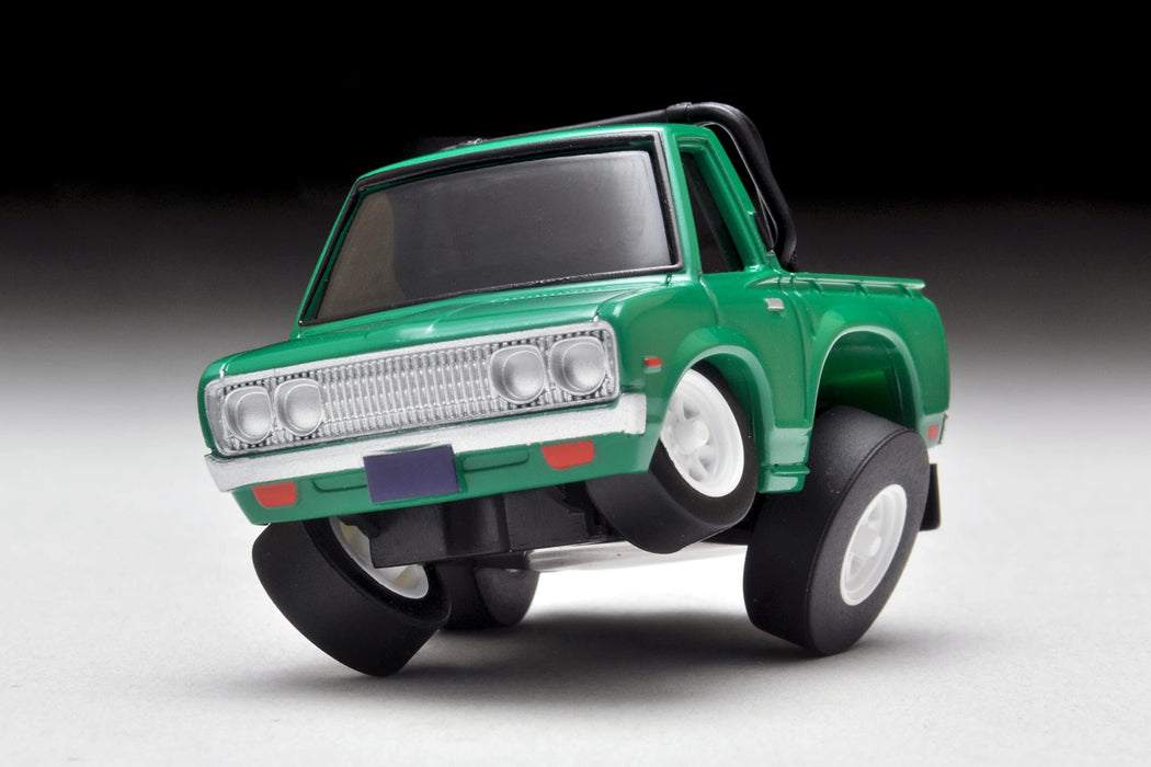 Tomytec Datsun Truck QS-03A - Choro Q's Green Finished Model 323549- Japan Figure Store - #1 Bring To You The Best Japanese Goods