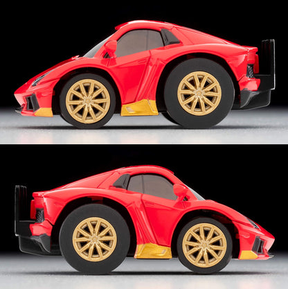 Tomytec Lamborghini Aventador Miura Homage Choro Qzero Z-74A Red Finished Product- Japan Figure Store - #1 Bring To You The Best Japanese Goods
