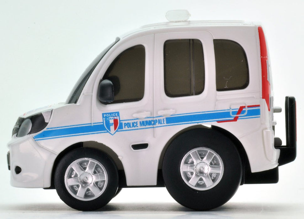 Tomytec Renault Kangoo Choroq Z47B White Police Car Model- Japan Figure Store - #1 Bring To You The Best Japanese Goods