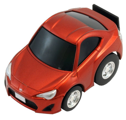 Tomytec Choroq Zero Z-11D Toyota 86 Toy Car in Vibrant Orange- Japan Figure Store - #1 Bring To You The Best Japanese Goods