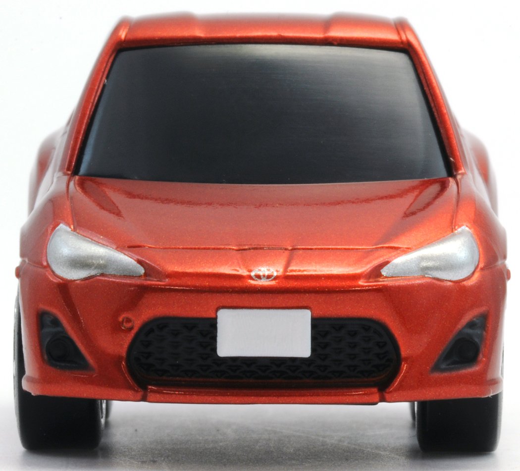 Tomytec Choroq Zero Z-11D Toyota 86 Toy Car in Vibrant Orange- Japan Figure Store - #1 Bring To You The Best Japanese Goods