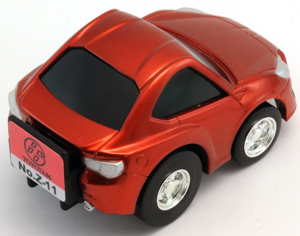 Tomytec Choroq Zero Z-11D Toyota 86 Toy Car in Vibrant Orange- Japan Figure Store - #1 Bring To You The Best Japanese Goods