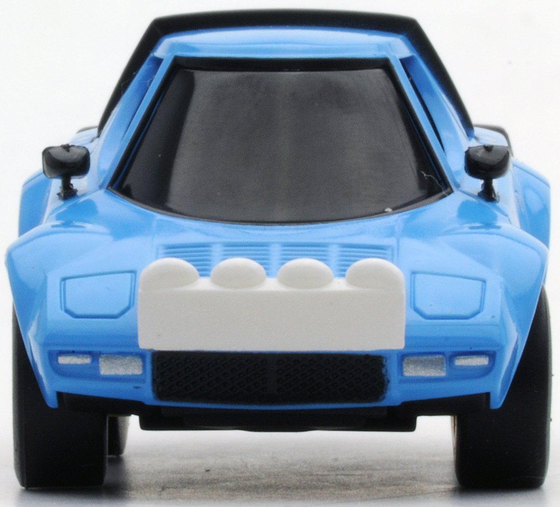 Tomytec Choroq Zero Z-28C Lancia Stratos Blue Collectible Toy Car- Japan Figure Store - #1 Bring To You The Best Japanese Goods