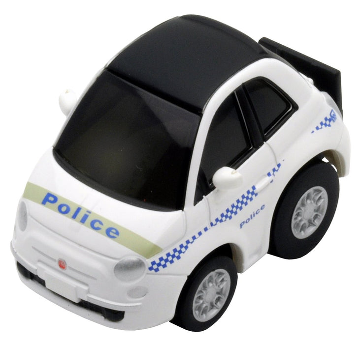 Tomytec Choroq Zero Z-29C Fiat 500C - Premium Detail Police Car Model- Japan Figure Store - #1 Bring To You The Best Japanese Goods