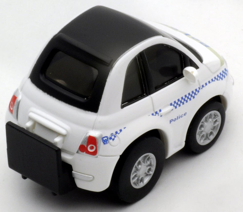 Tomytec Choroq Zero Z-29C Fiat 500C - Premium Detail Police Car Model- Japan Figure Store - #1 Bring To You The Best Japanese Goods