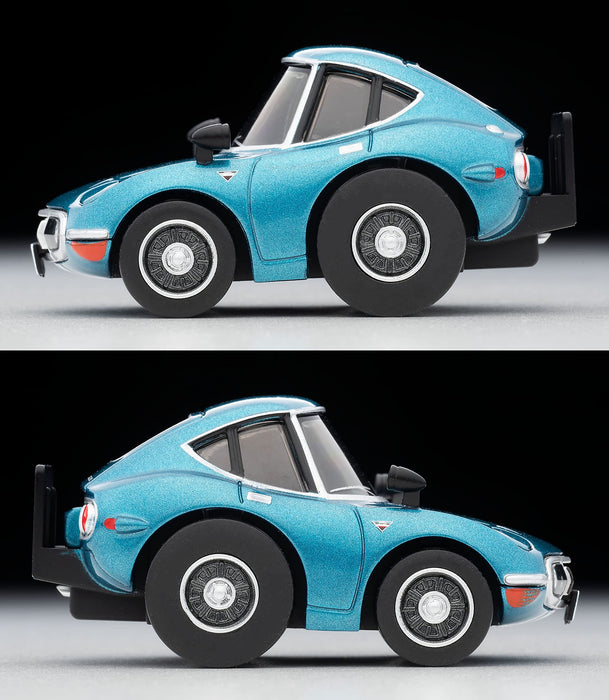 Tomytec Toyota 2000Gt Blue Finished Choroq Zero Z-76E Model- Japan Figure Store - #1 Bring To You The Best Japanese Goods