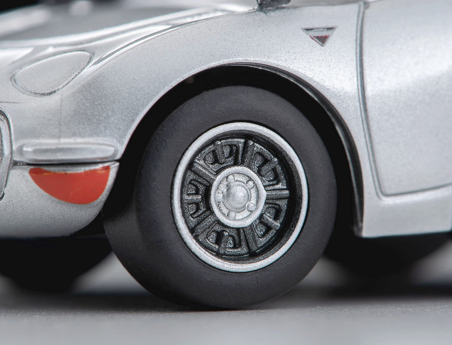 Tomytec Silver Toyota 2000Gt Finished Model - Choroq Zero Z-76F Collection- Japan Figure Store - #1 Bring To You The Best Japanese Goods