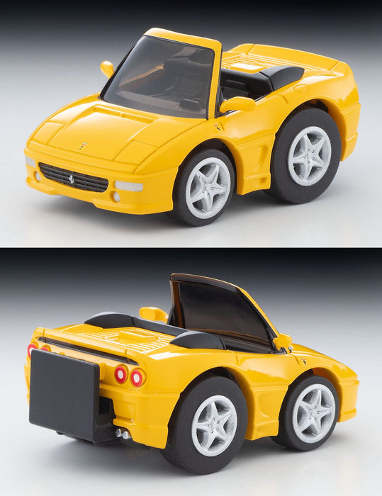 Tomytec Choroq Zero Z-78A Yellow Ferrari F355 Spider Finished Product 321149- Japan Figure Store - #1 Bring To You The Best Japanese Goods